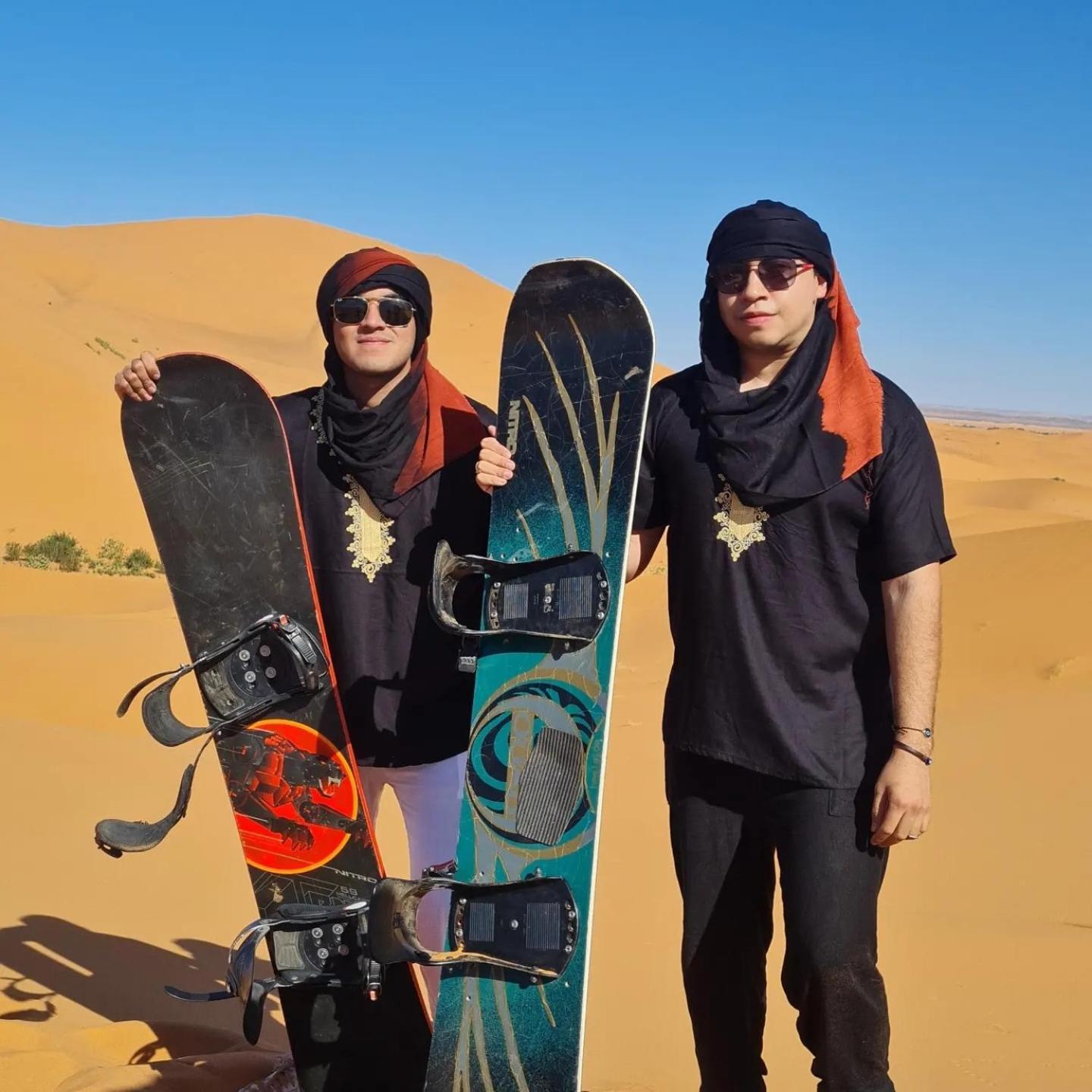 Desert Camp Camel & Sandboarding 梅尔祖卡 外观 照片