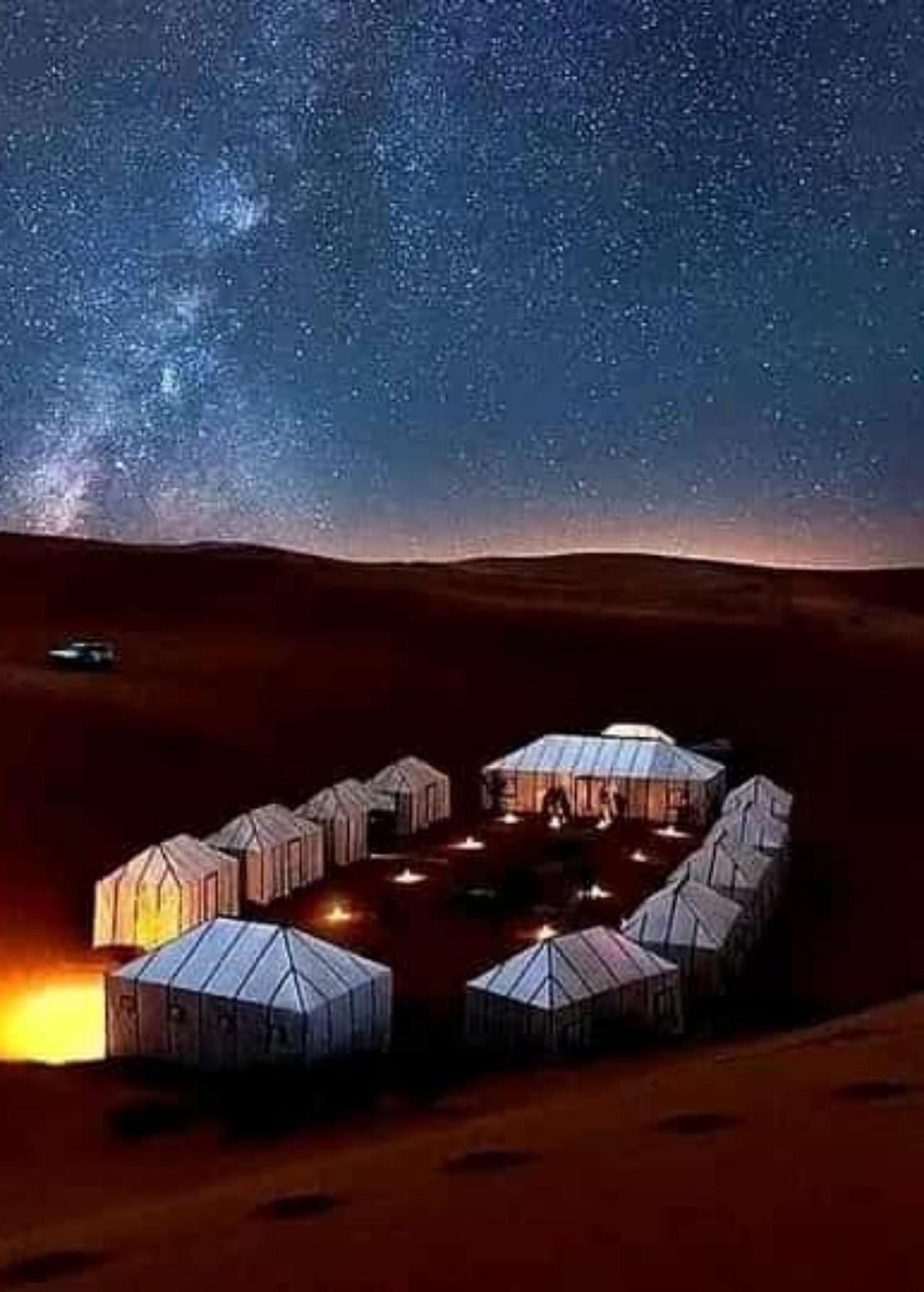 Desert Camp Camel & Sandboarding 梅尔祖卡 外观 照片